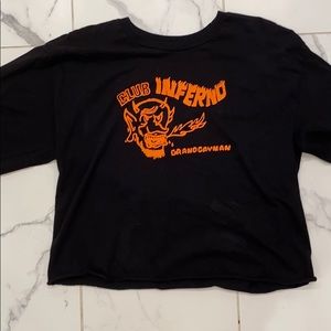 **RARE** Brandy Melville Club inferno shirt